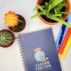 Clever Cactus Planner Cover