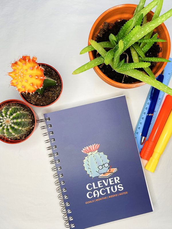 Clever Cactus Planner Cover