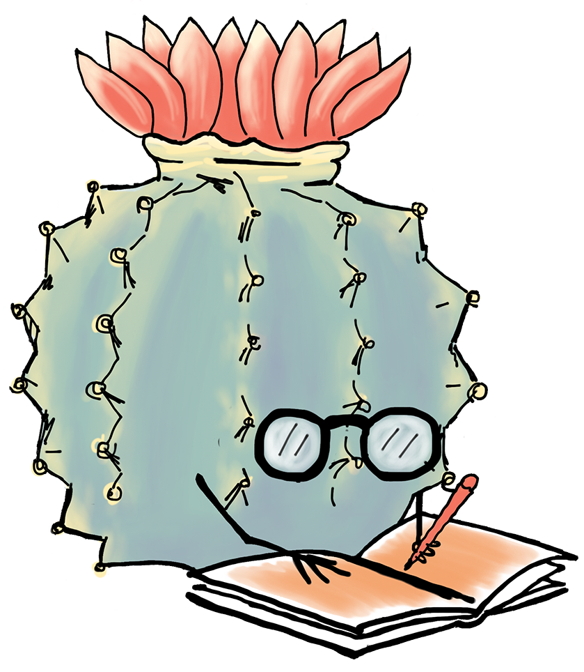 Clever Cactus sketch - Parodia Ottonis