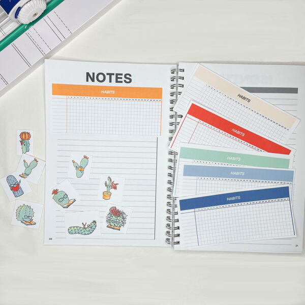 Habit Tracking Stickers
